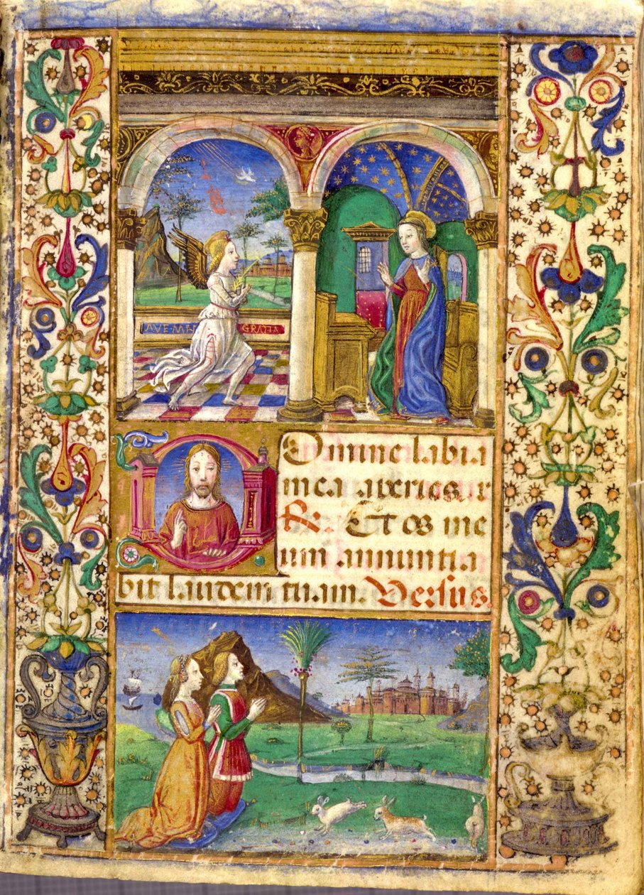 Annunciazione, Libro d