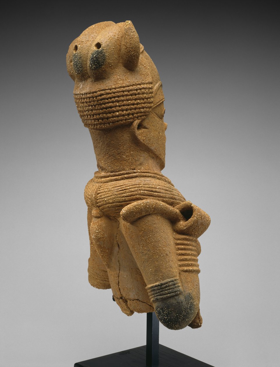 Testa e torso di una figura femminile, regione di Jos Plateau, Nigeria, 500 a.C.-200 d.C. da Culture Nok
