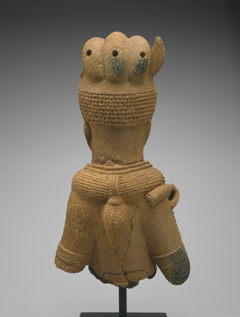 Testa e torso di una figura femminile, regione di Jos Plateau, Nigeria, 500 a.C.-200 d.C. (terracotta) da Culture Nok