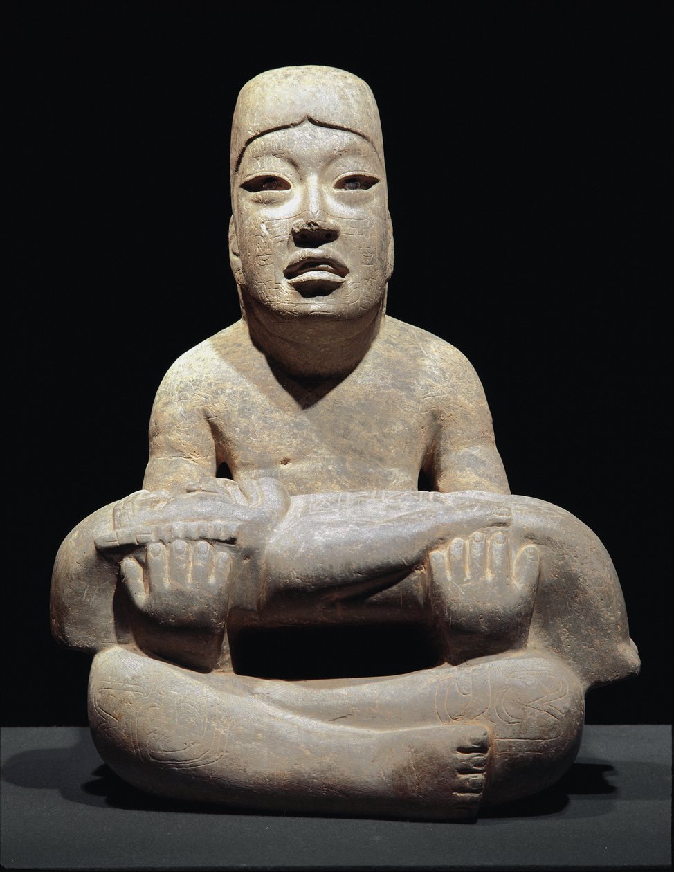 Signore delle Linee (sacrificio di un bambino) da Culture Olmec
