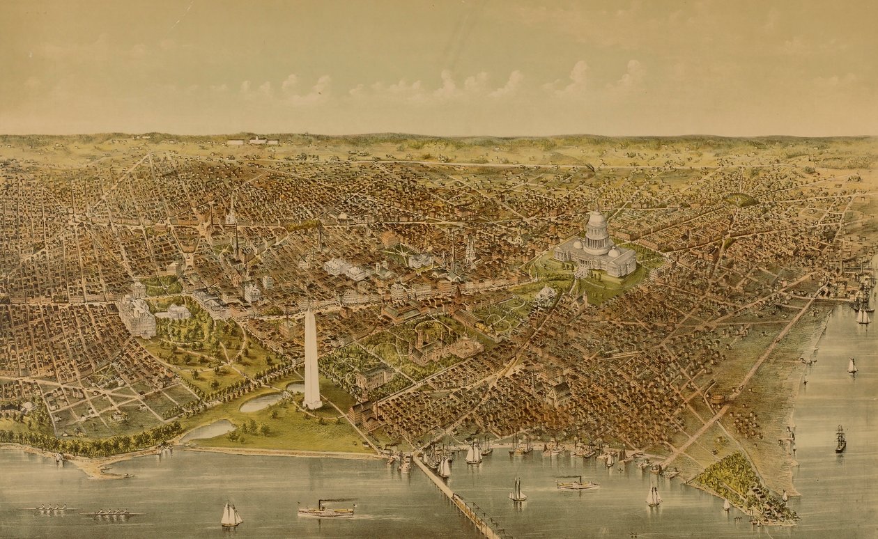 Città di Washington (vista a volo d