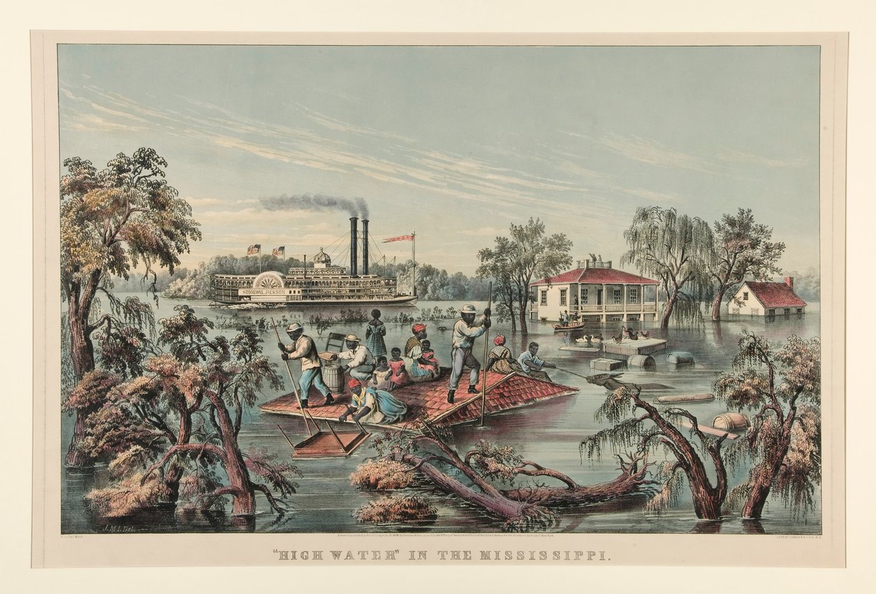 Alta marea da Currier and Ives