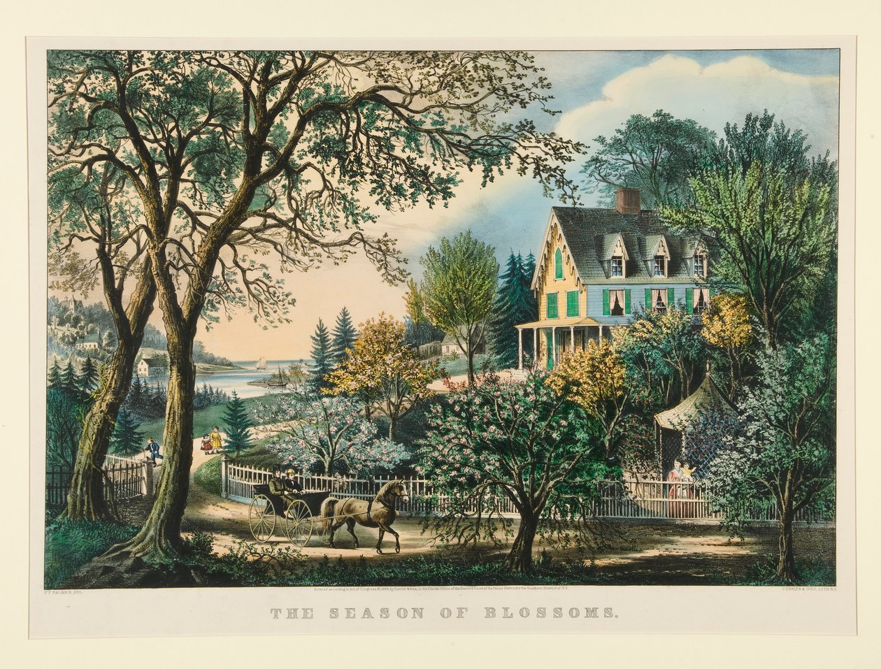 La Stagione dei Fiori da Currier and Ives