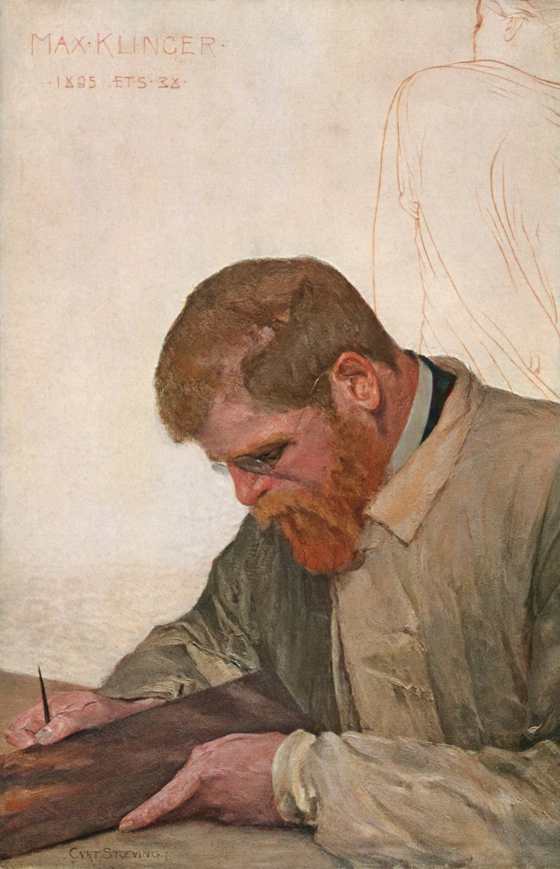 Max Klinger, 1900 circa (dipinto) da Curt Stoeving