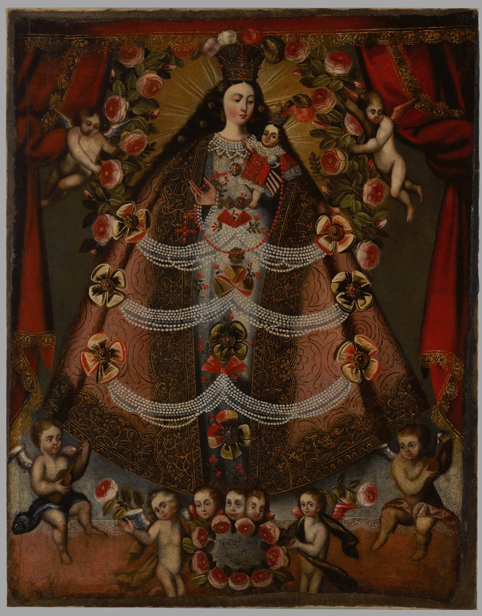 Nostra Signora di Pomata, 1675 da Cuzco School