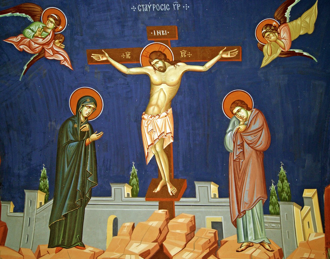 La crocifissione di Cristo, Cipro da Cypriot