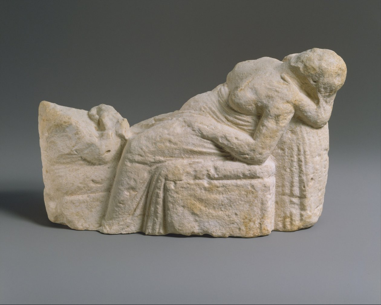 Statuetta ellenistica di una scena di parto, c.310-30 a.C. da Cypriot Cypriot