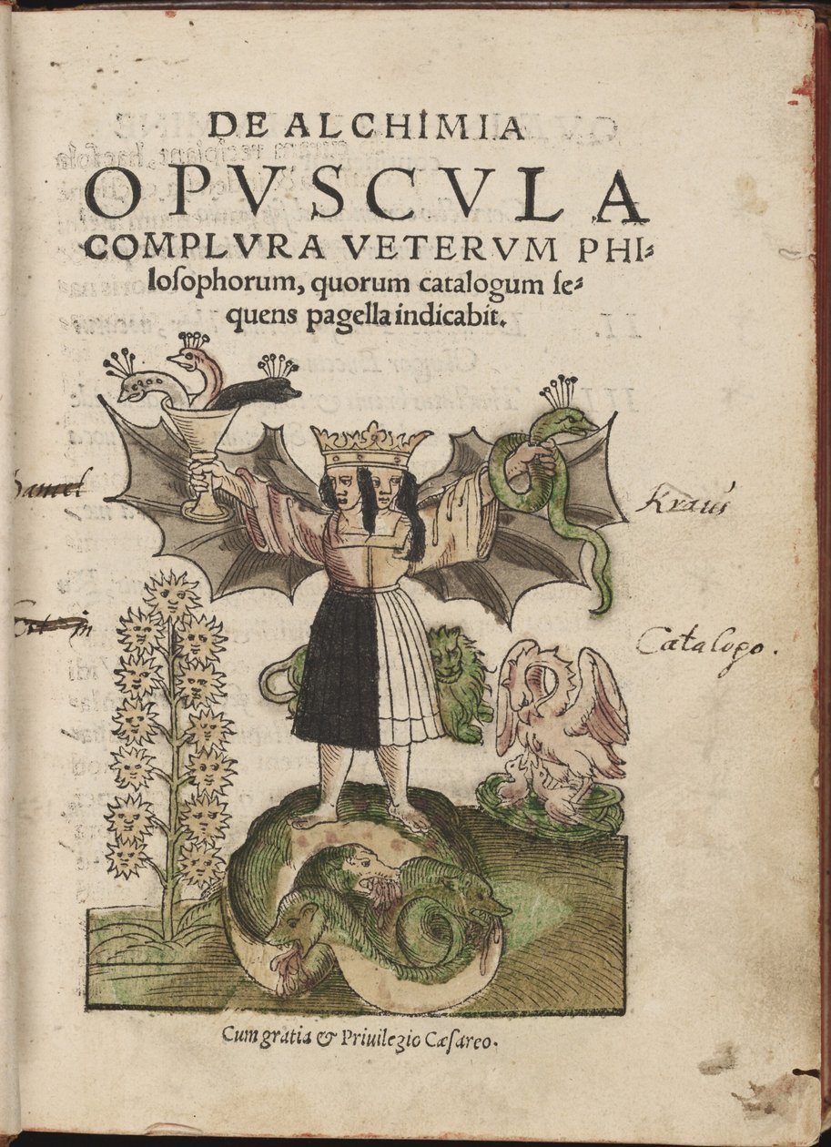 De Alchimia opvscvla complvra vetervm philosophorum, 1550 da Cyriacus Jacob