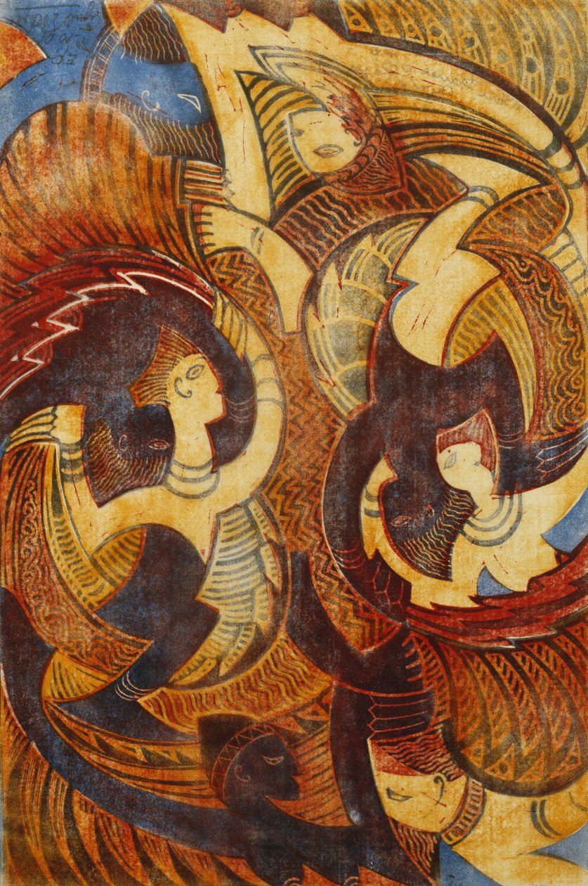 Danza del fuoco, c. 1931 da Cyril Edward Power
