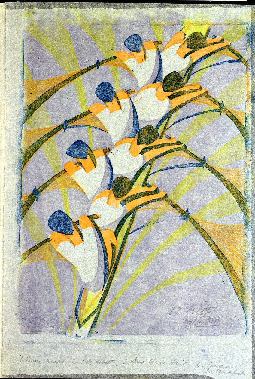 Gli otto, c.1930 da Cyril Edward Power