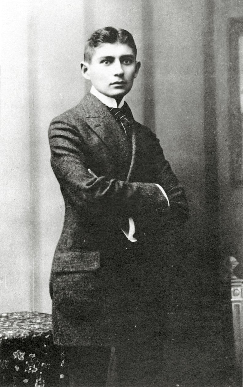Ritratto di Franz Kafka, (1883 – 1924) da Czech School