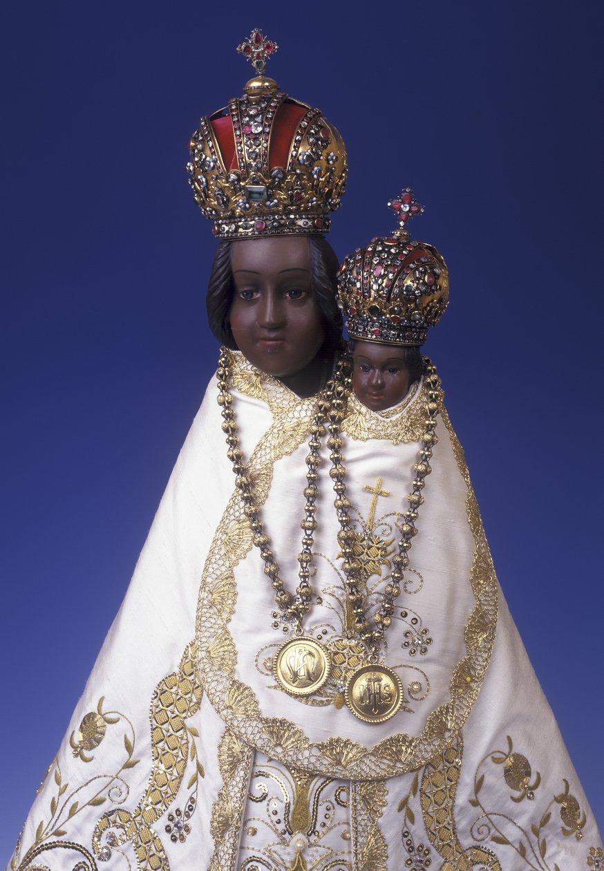 Statuetta della Vergine Maria di Svatá Hora da Czech School