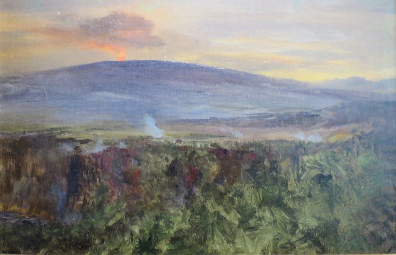 Eruzione del Kilauea da D. Howard Hitchcock