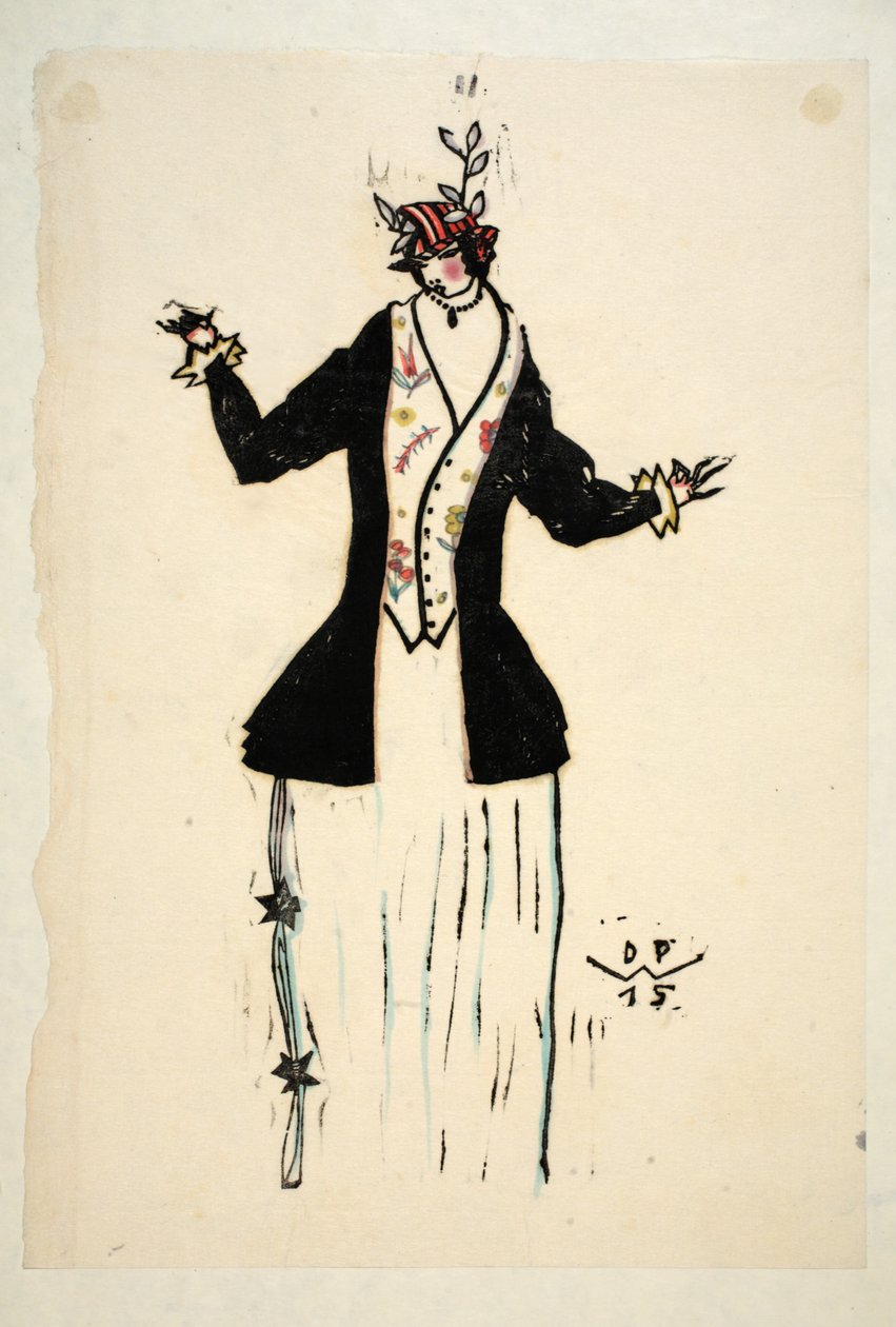 Design per Giacca e Gilet, Tavola 2, Libro 4, illustrazione da 