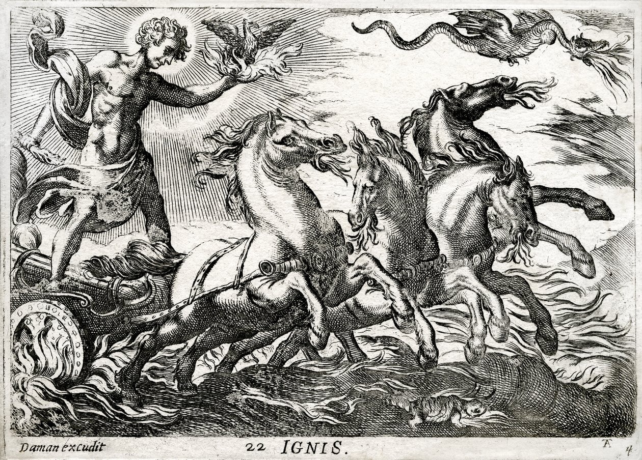 Ignis: allegoria del fuoco da Daman