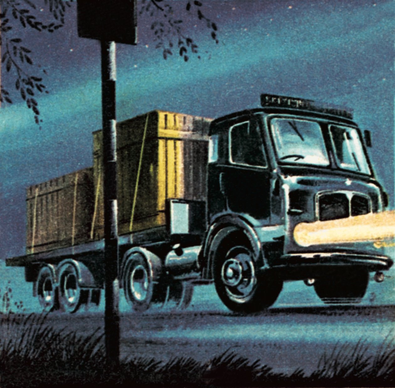 Autocarro appartenente alla società statale British Road Services da Dan Escott