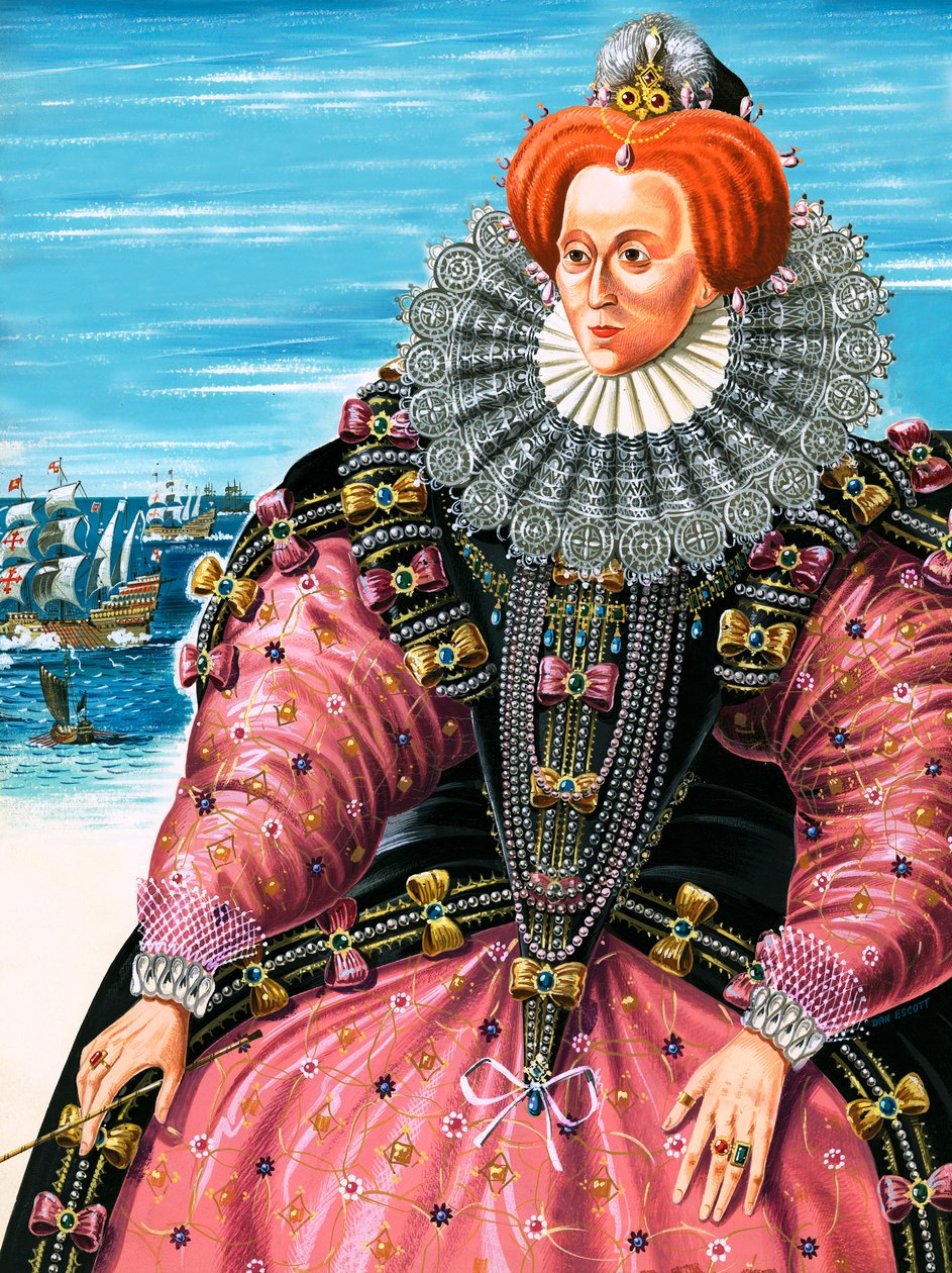 La regina Elisabetta - La regina guerriera da Dan Escott