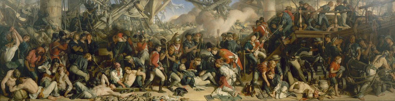 La morte di Nelson da Daniel Maclise