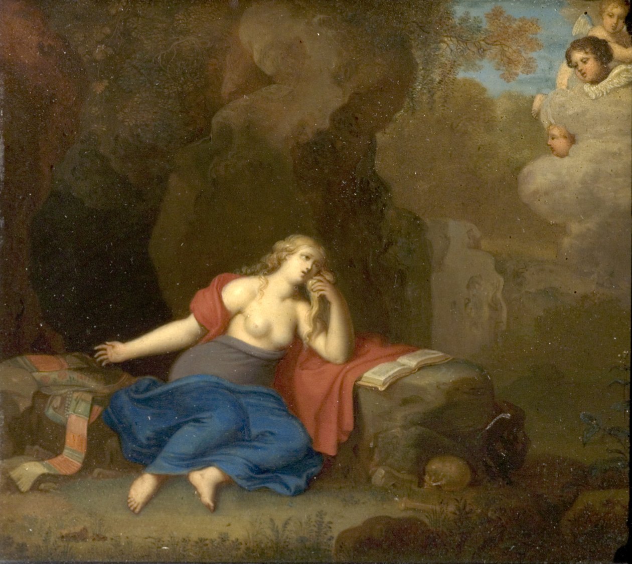 La penitente Maddalena in un paesaggio da Daniel Vertangen