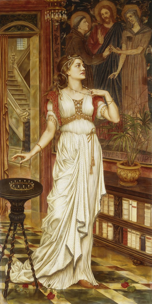 Caccia alla pantofola a casa di Neighbour Flamborough da Daniel Maclise
