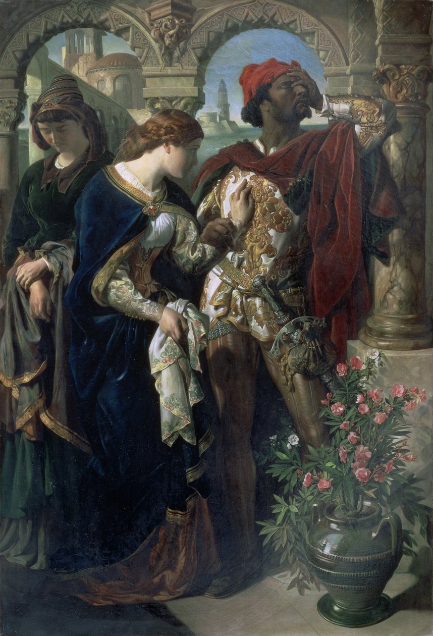 Otello, Desdemona ed Emilia da Daniel Maclise