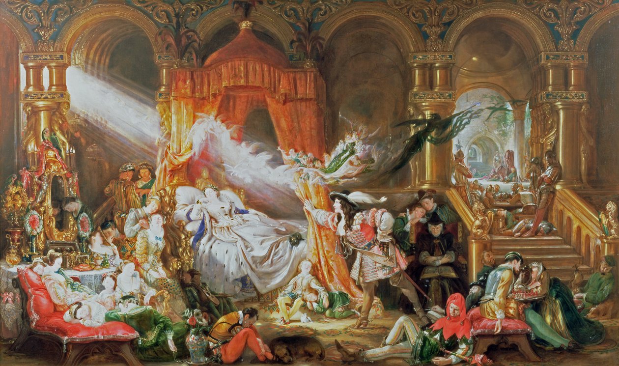 La bella addormentata da Daniel Maclise
