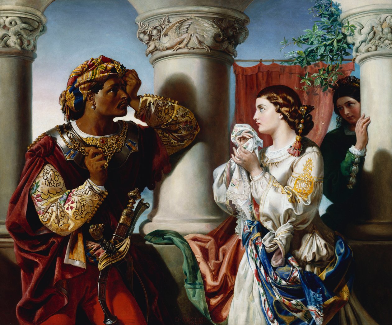Otello e Desdemona da Daniel Maclise