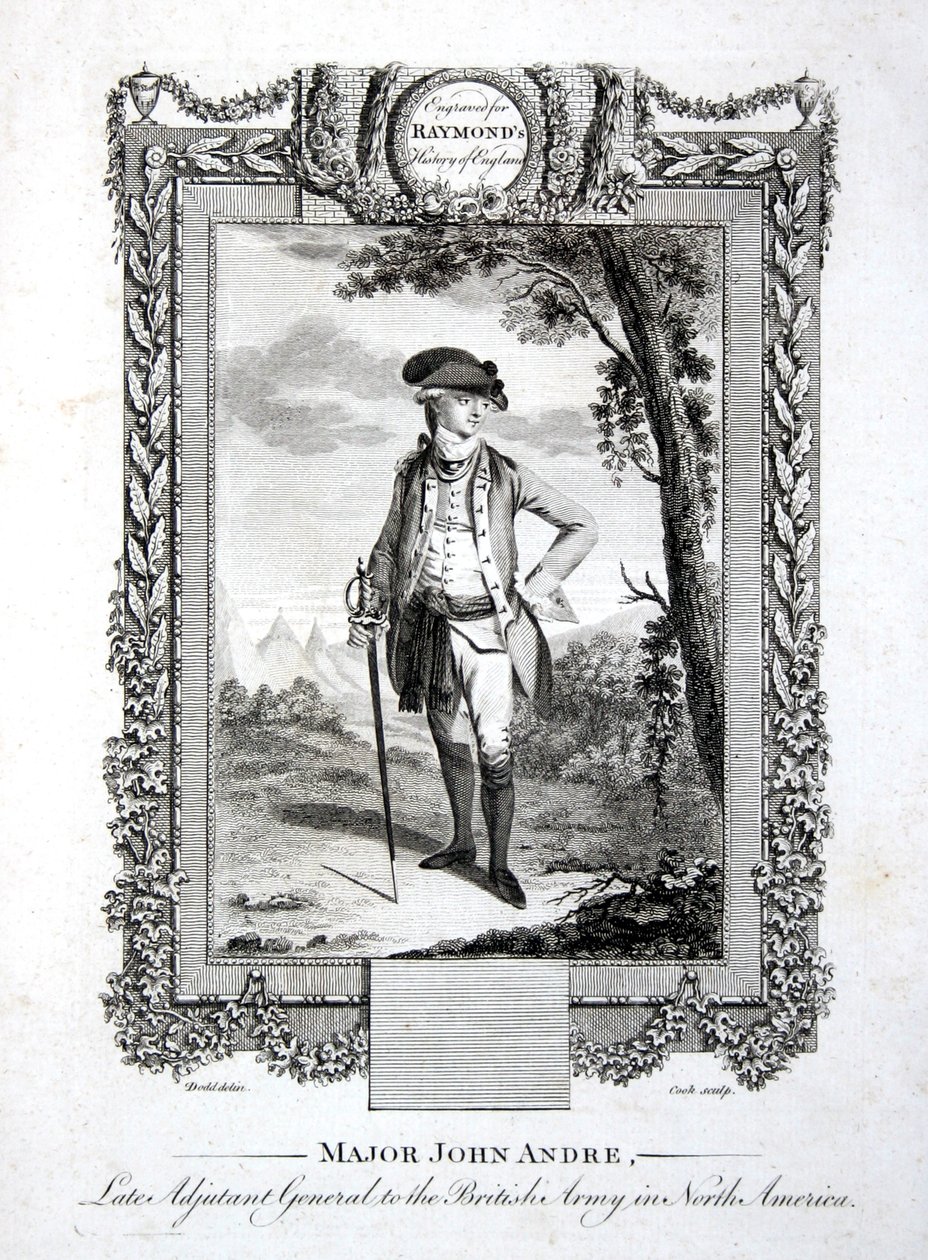 Maggiore John Andre, tardo aiutante generale dell