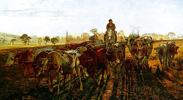 Mucche che tornano a casa da Daniel Alexander Williamson