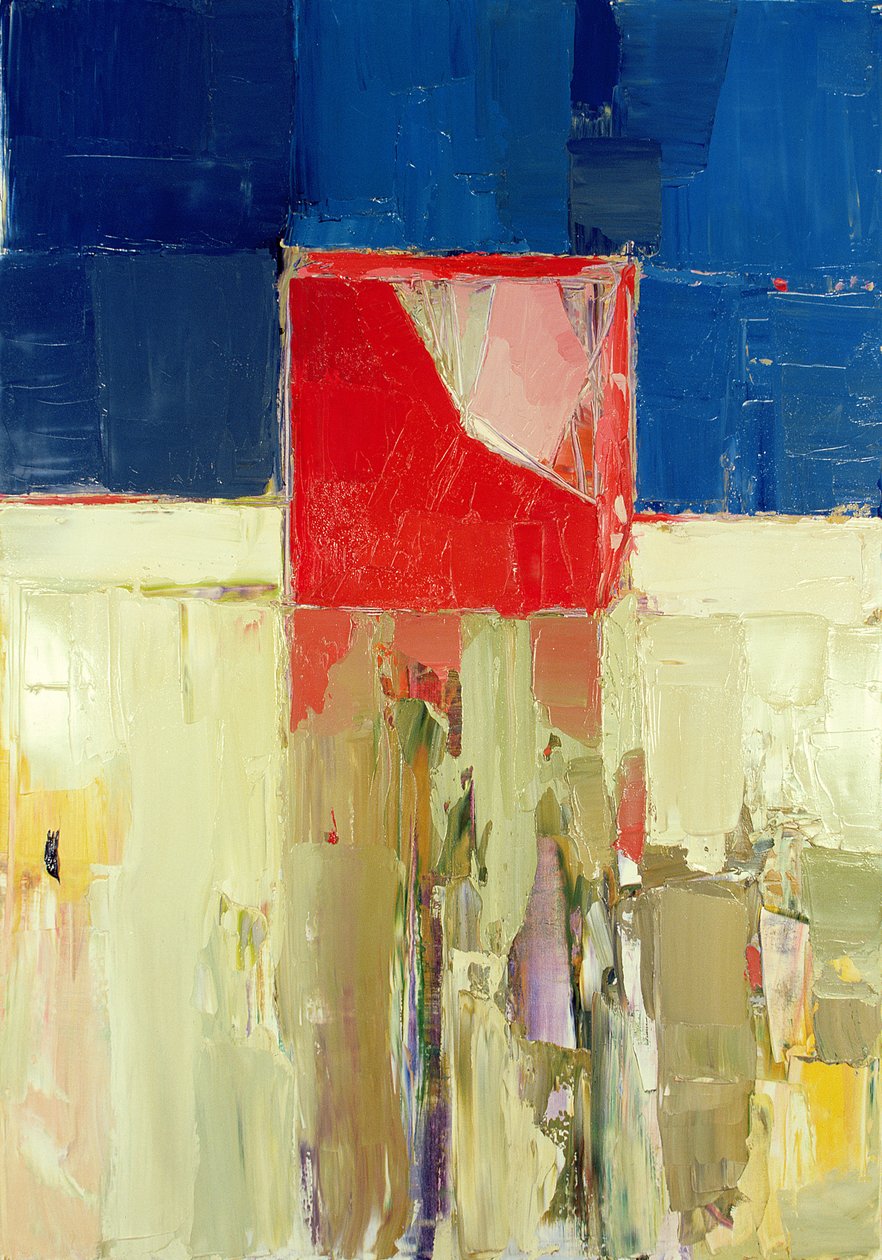 Cubo rosso da Daniel Cacouault