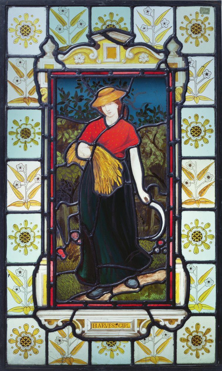 Ragazza del raccolto, c.1875 da Daniel Cottier