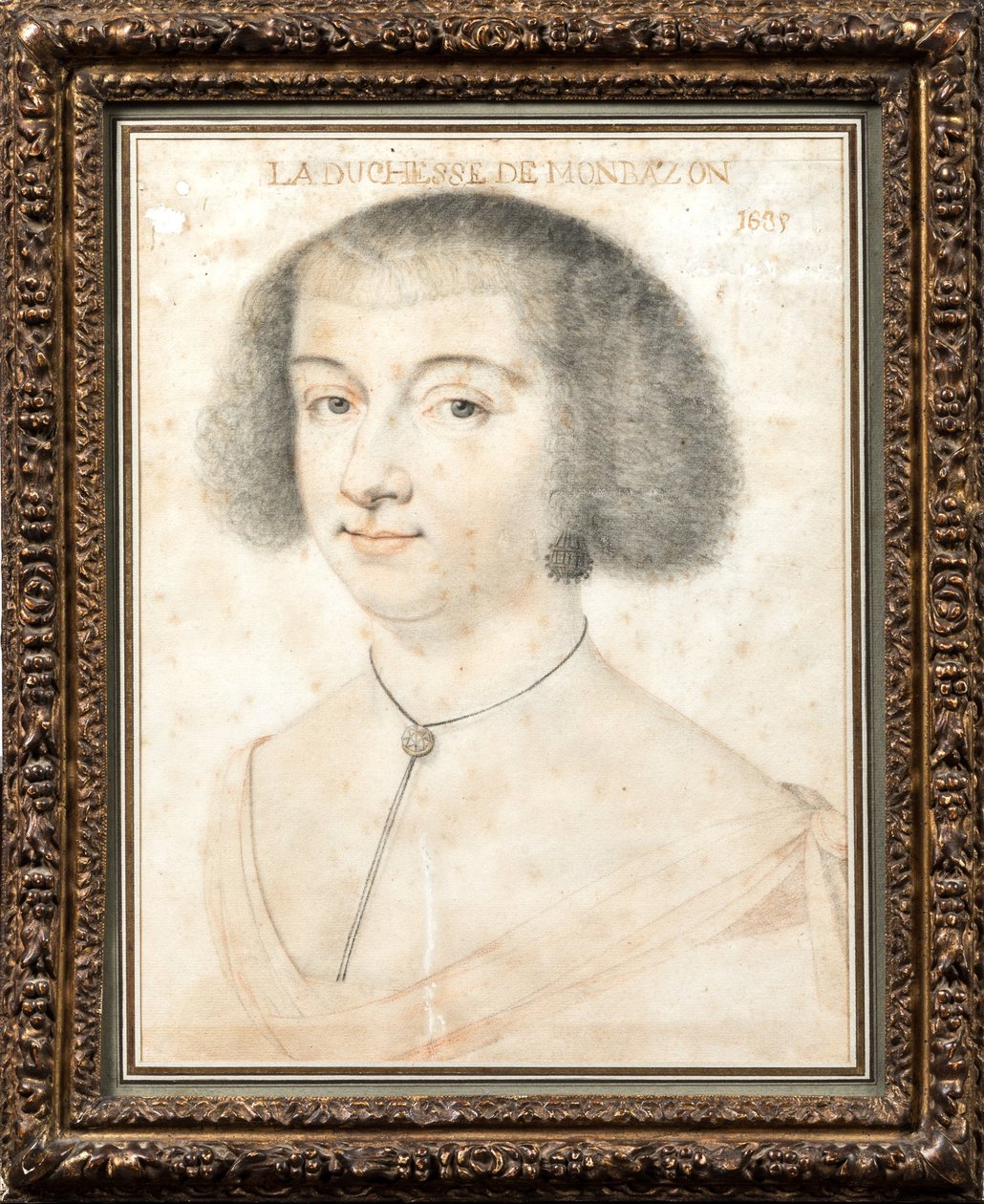 Daniel Dumonstier - Ritratto della duchessa di Montbazon da Daniel Dumonstier