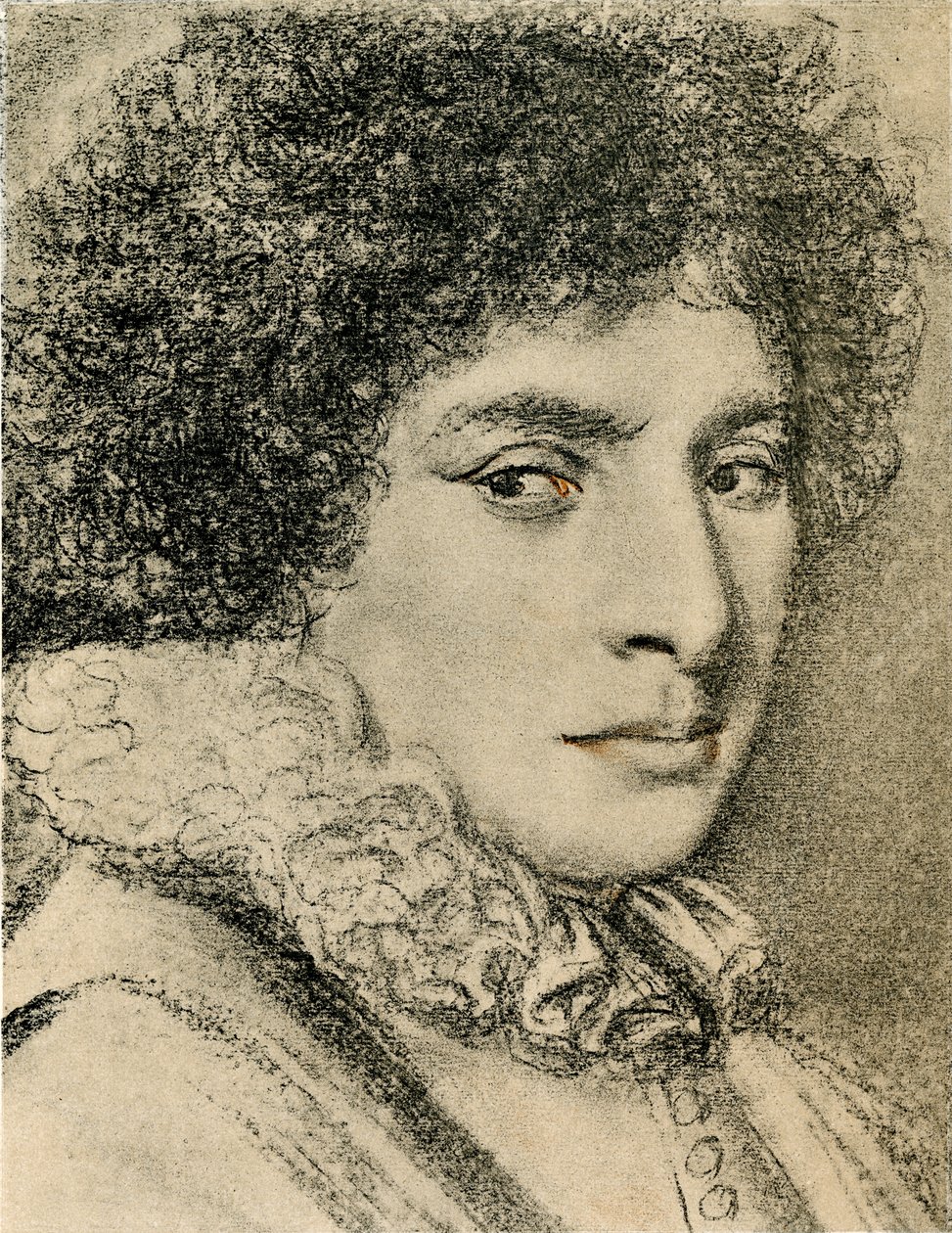 Ritratto femminile da Daniel Dumonstier or Dumoustier