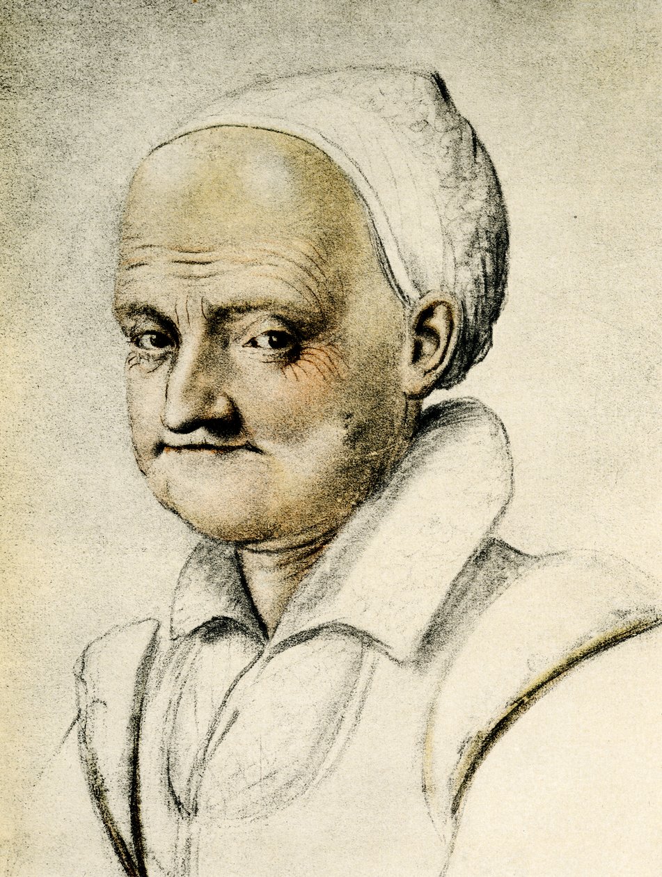 Ritratto di una vecchia donna da Daniel Dumonstier or Dumoustier