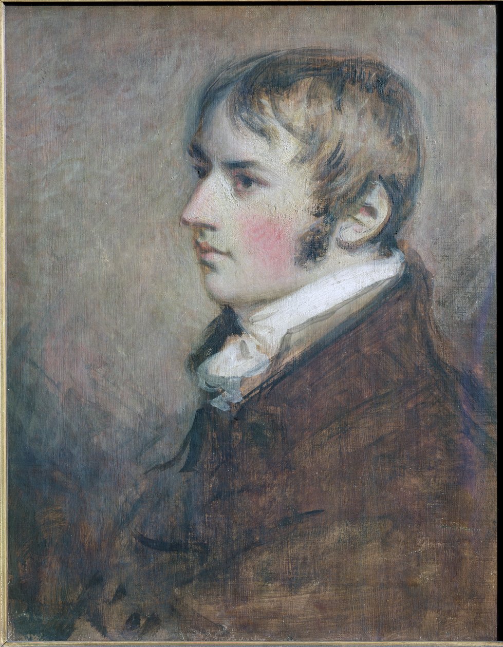 John Constable, pittore di paesaggi inglese, 1796 da Daniel Gardner