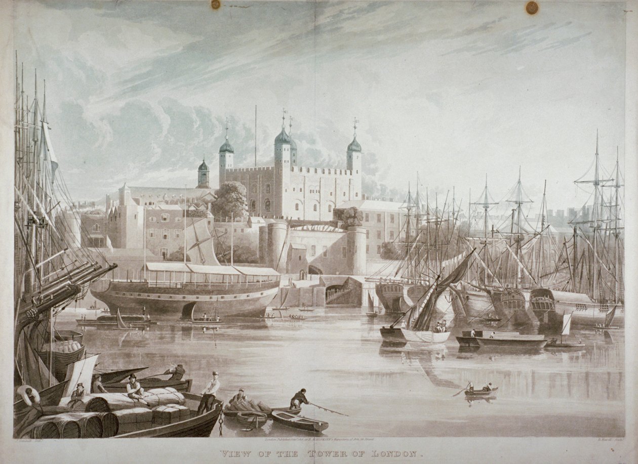 Torre di Londra da Daniel Havell