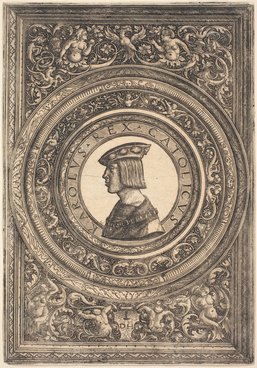 Imperatore Carlo V da Daniel Hopfer