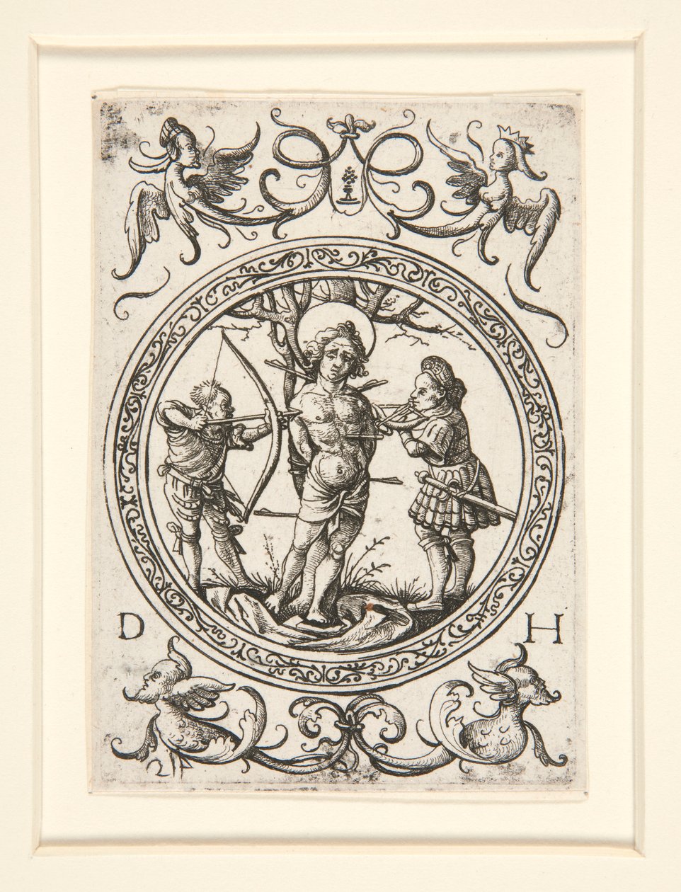 San Sebastiano da Daniel Hopfer