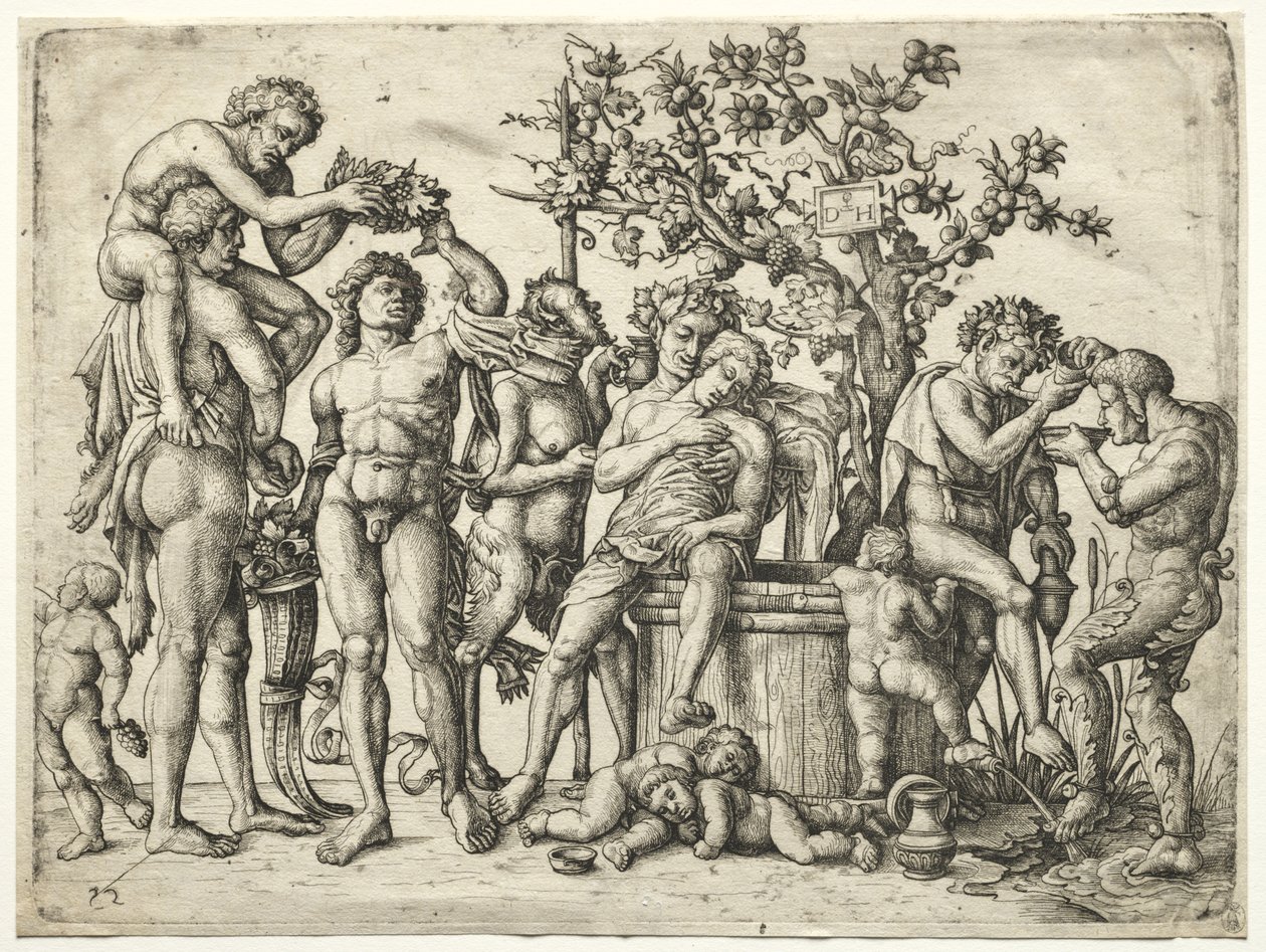 Il baccanale da Daniel Hopfer