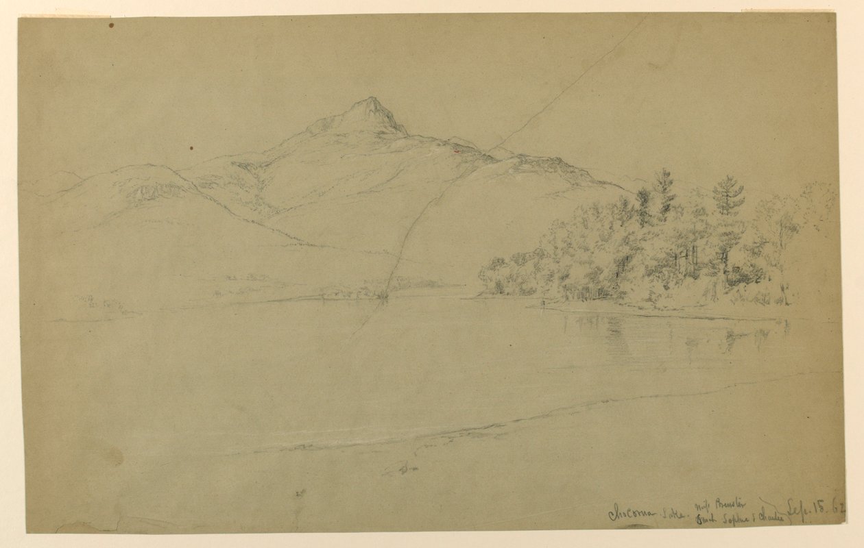 Lago Chocorua da Daniel Huntington