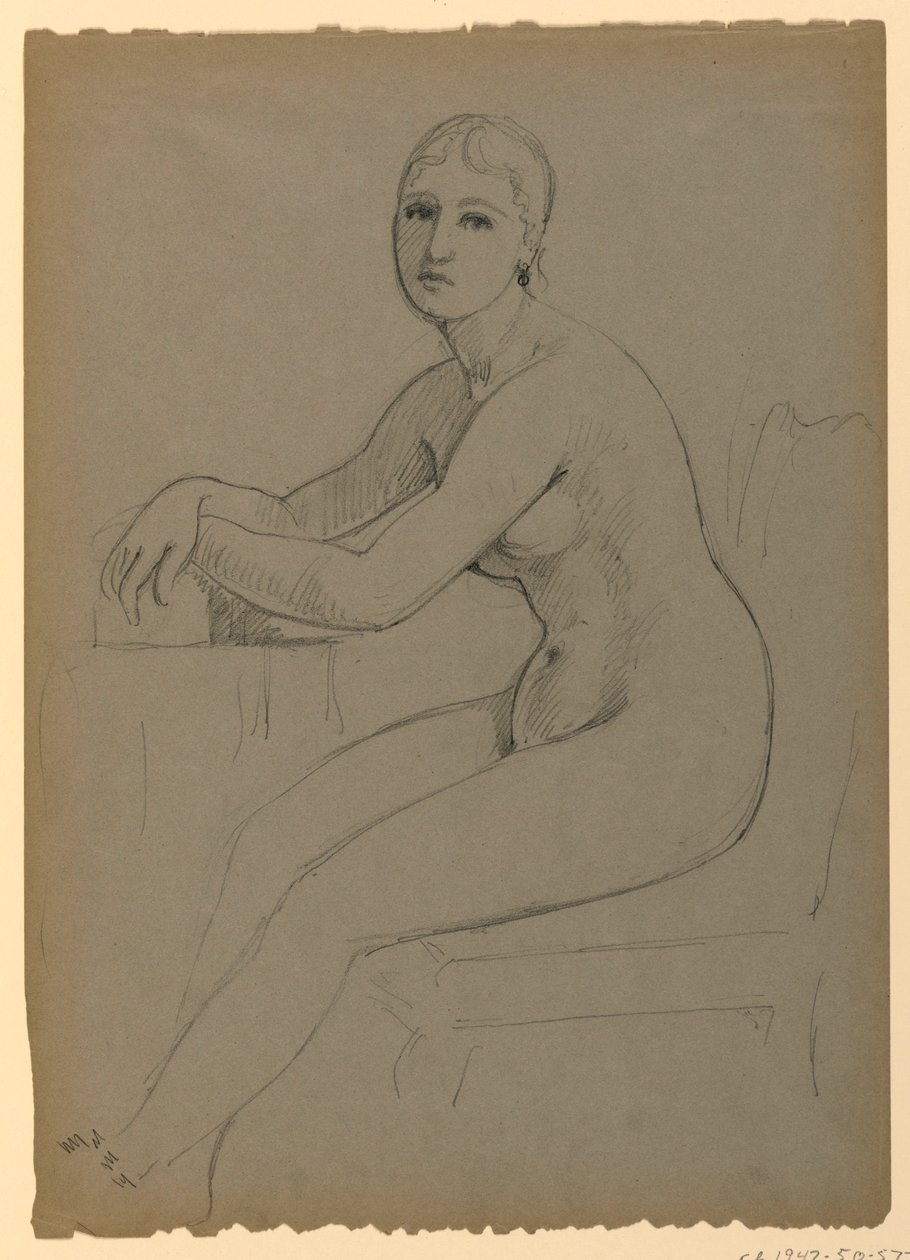 Disegno, signora Cortland DePeyster F, 1881 da Daniel Huntington