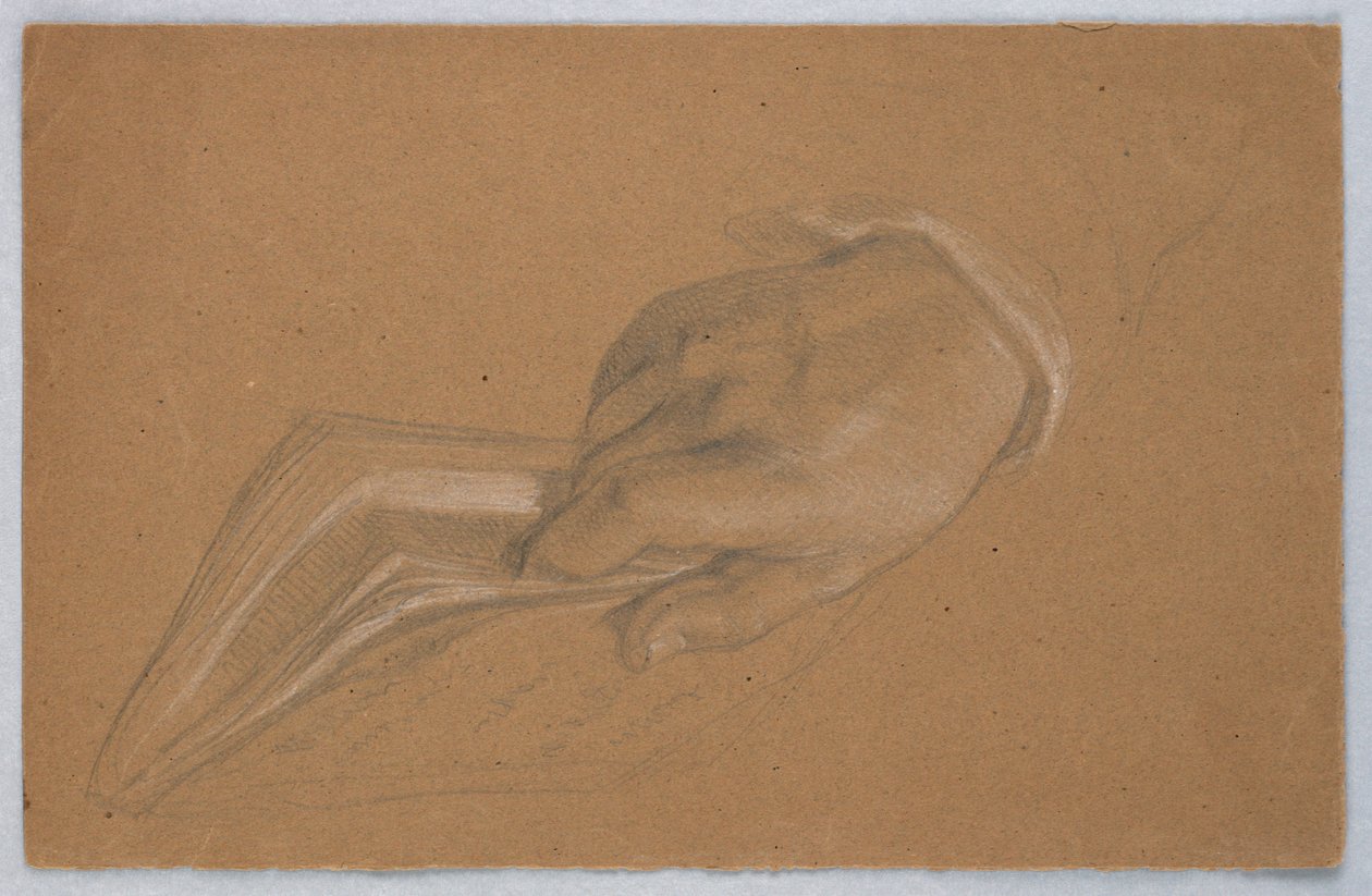 Disegno, Possibile studio per Alessano, 1864 da Daniel Huntington