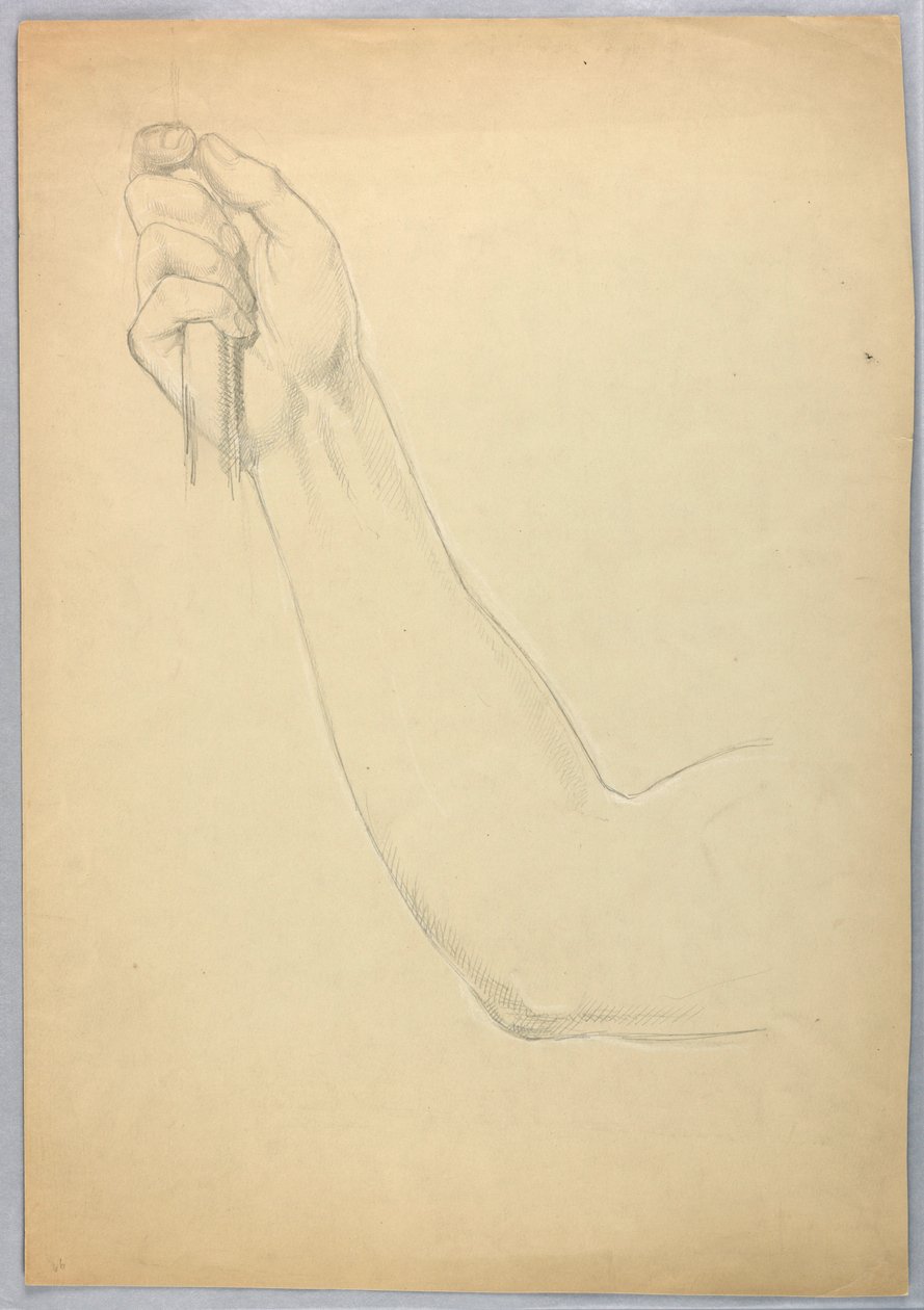 Disegno, studio per il duplicato di "C", 1850 da Daniel Huntington