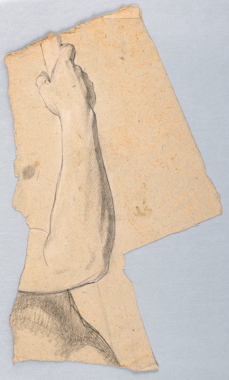 Disegno, studio per "Tribute Money", 1852 da Daniel Huntington