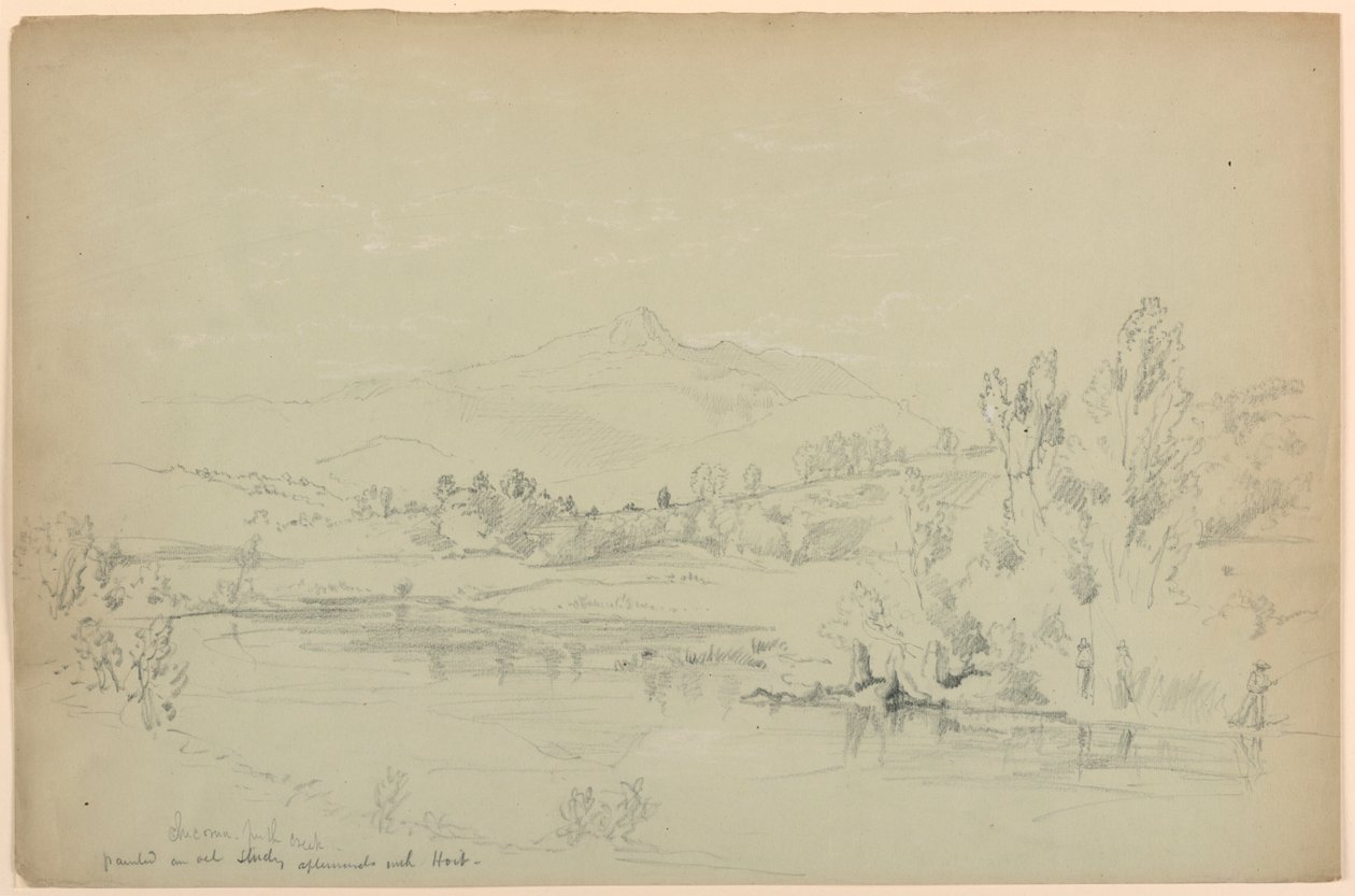 Monte Chocorua, dal torrente da Daniel Huntington