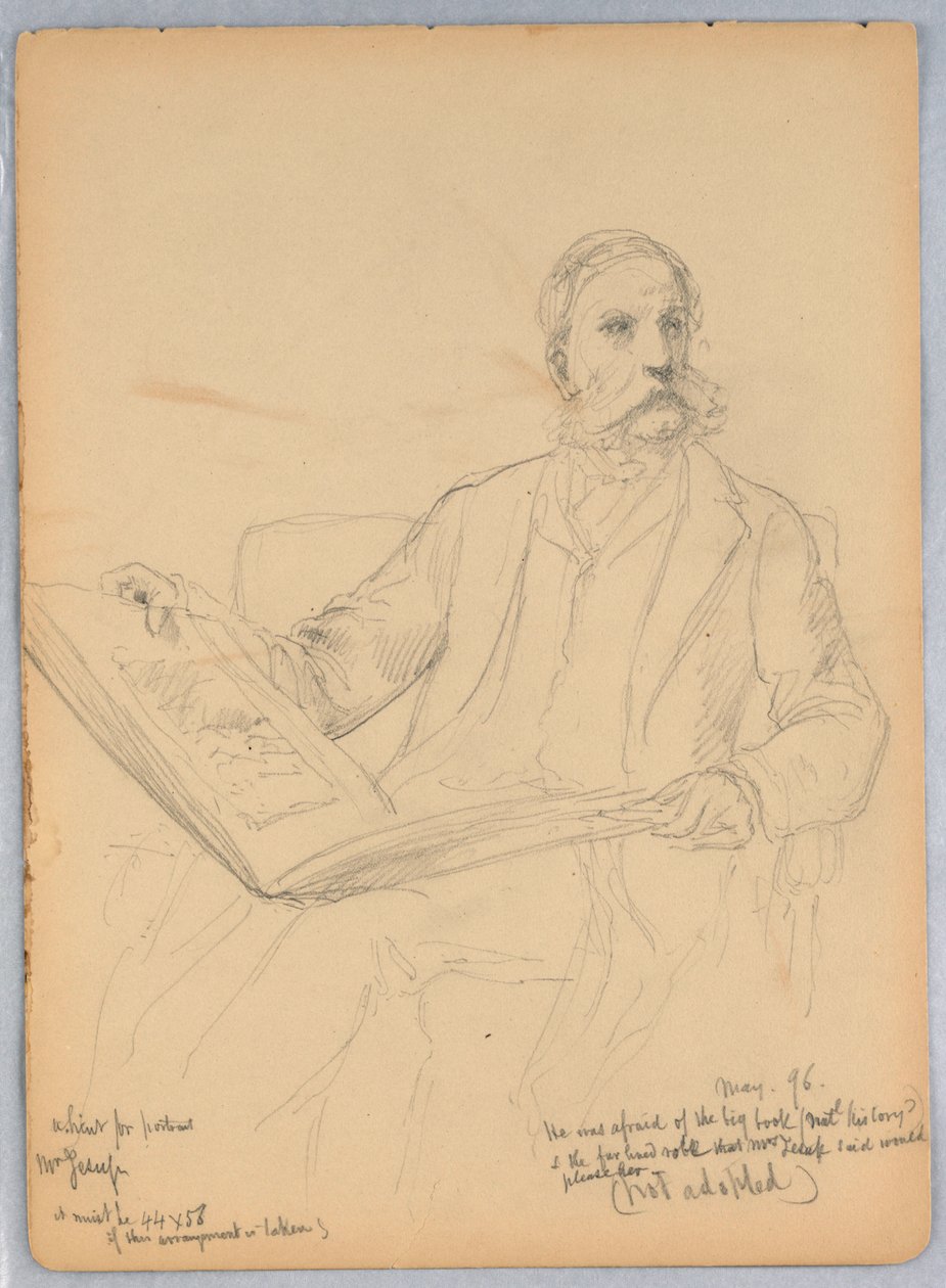 Studio per un ritratto del signor Morris K. Jesup, Esq. da Daniel Huntington