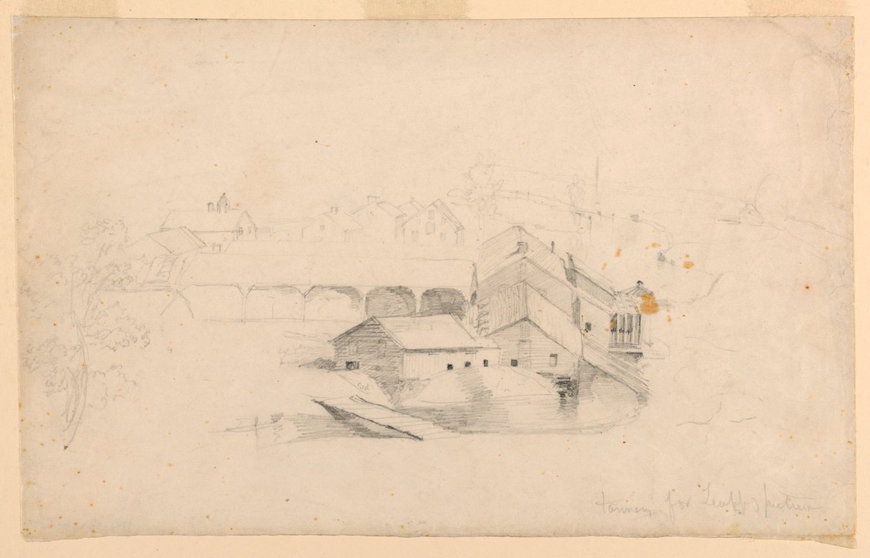 Conceria per il quadro di Leupp da Daniel Huntington