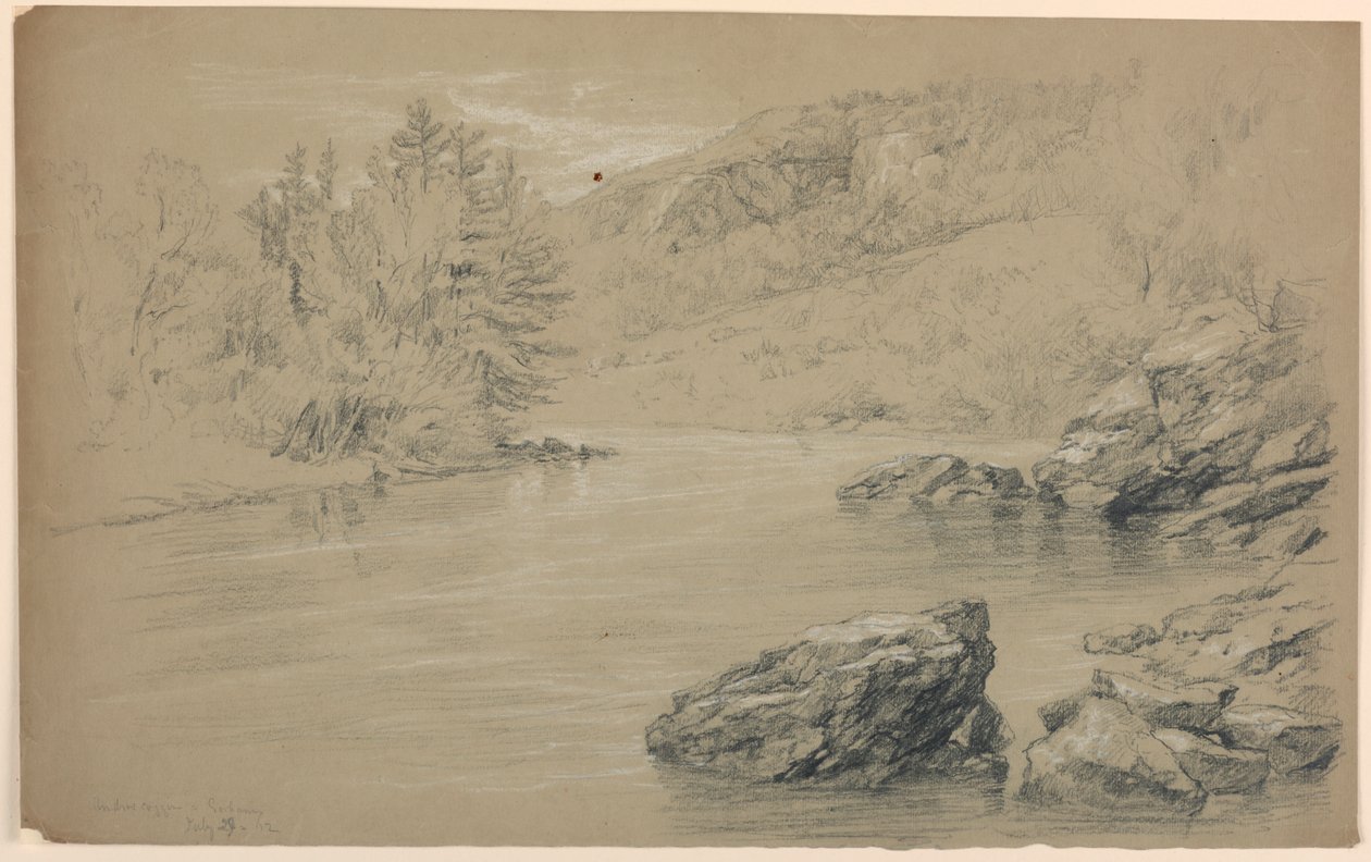 Il fiume Androscoggin a Gorham, New Hampshire da Daniel Huntington