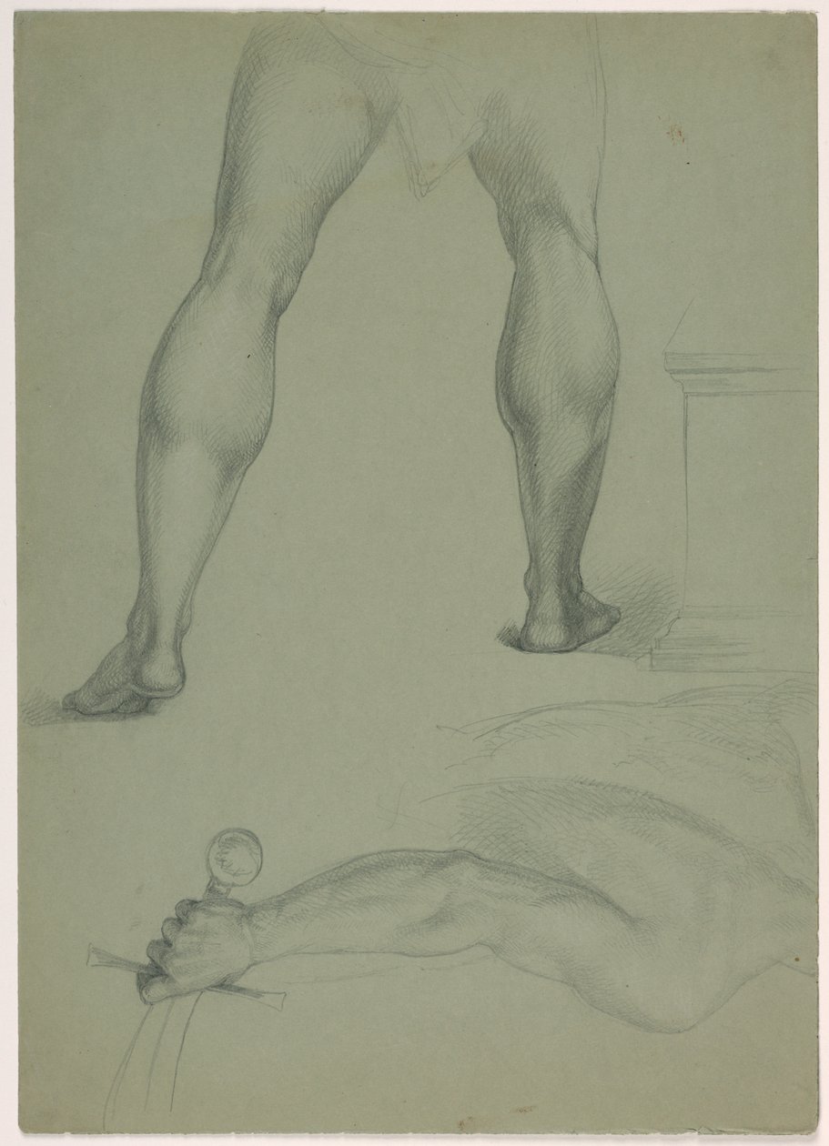 Due studi anatomici parziali da Daniel Huntington