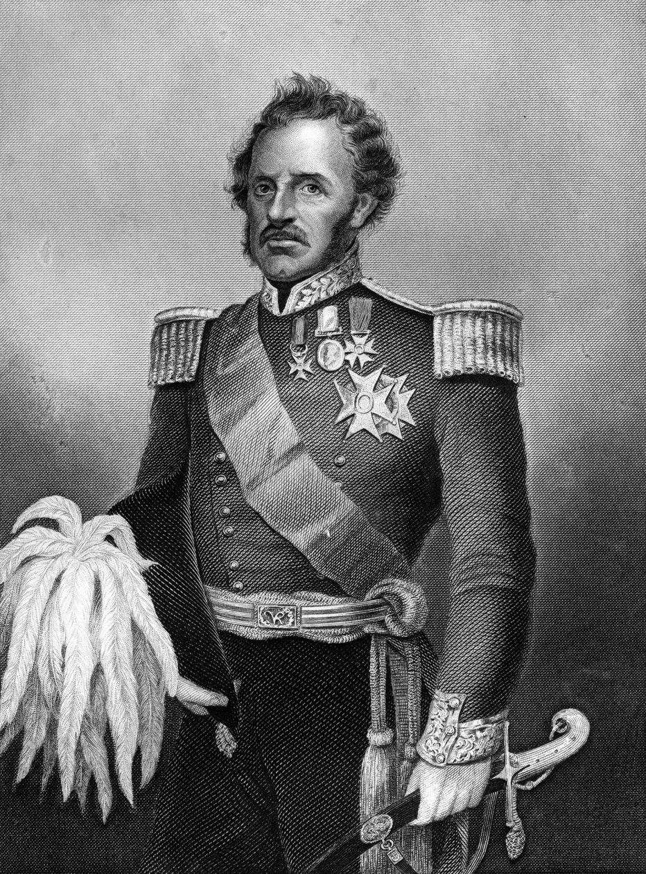 Generale Sir De Lacey Evans, soldato britannico, 1857 da Daniel John Pound